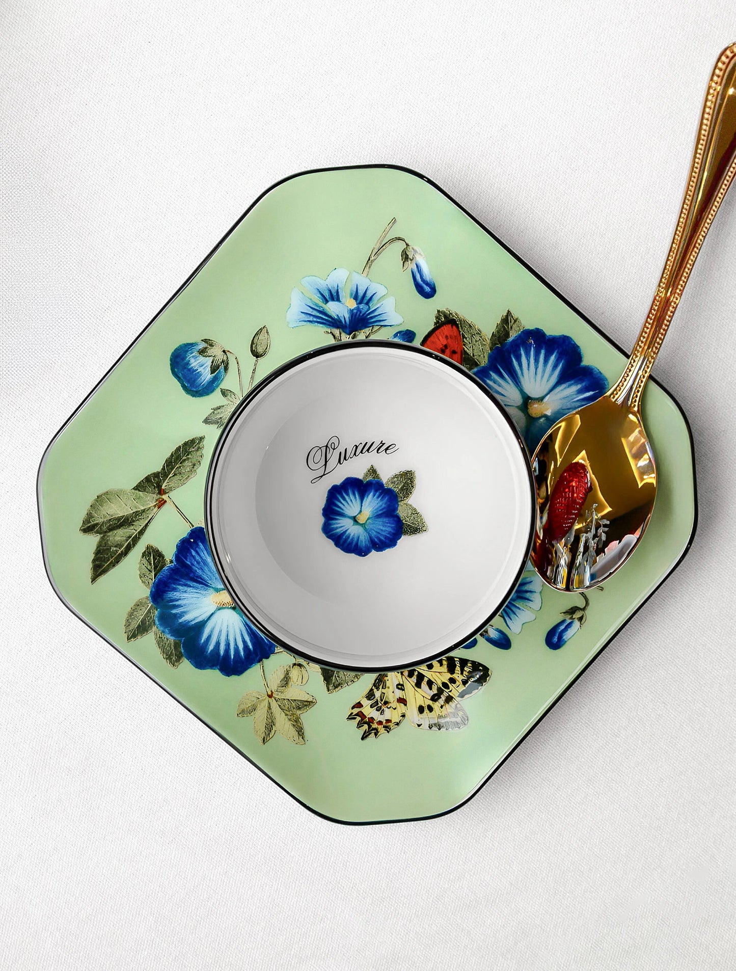 Fête Vos Jeux Coffee Cup & Saucer Set