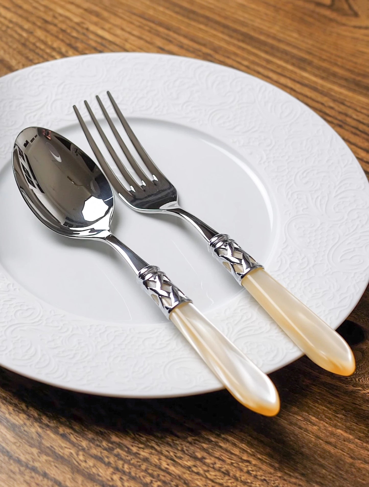 Royal Pearl Elegance Cutlery Set