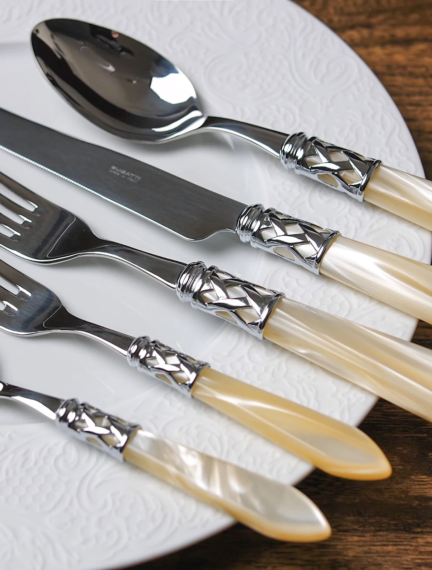 Royal Pearl Elegance Cutlery Set