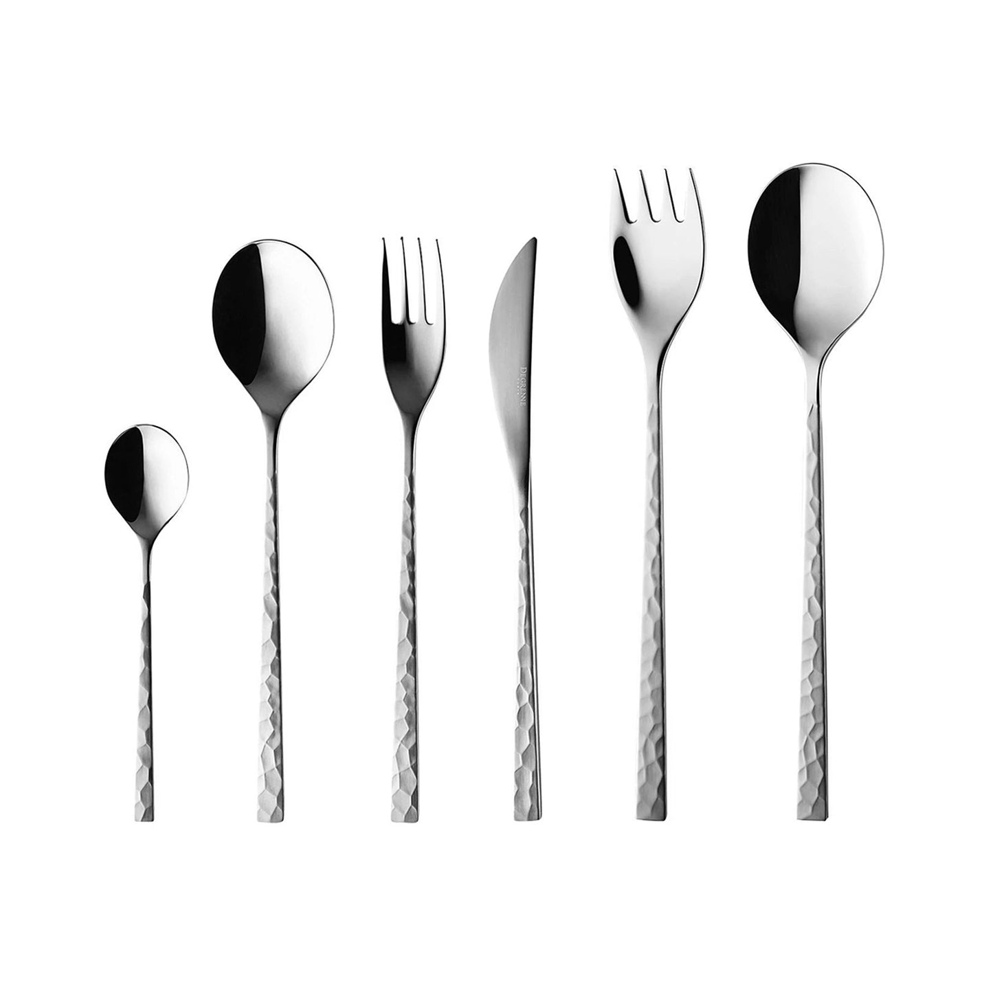 Harmony Hammered Cutlery Set