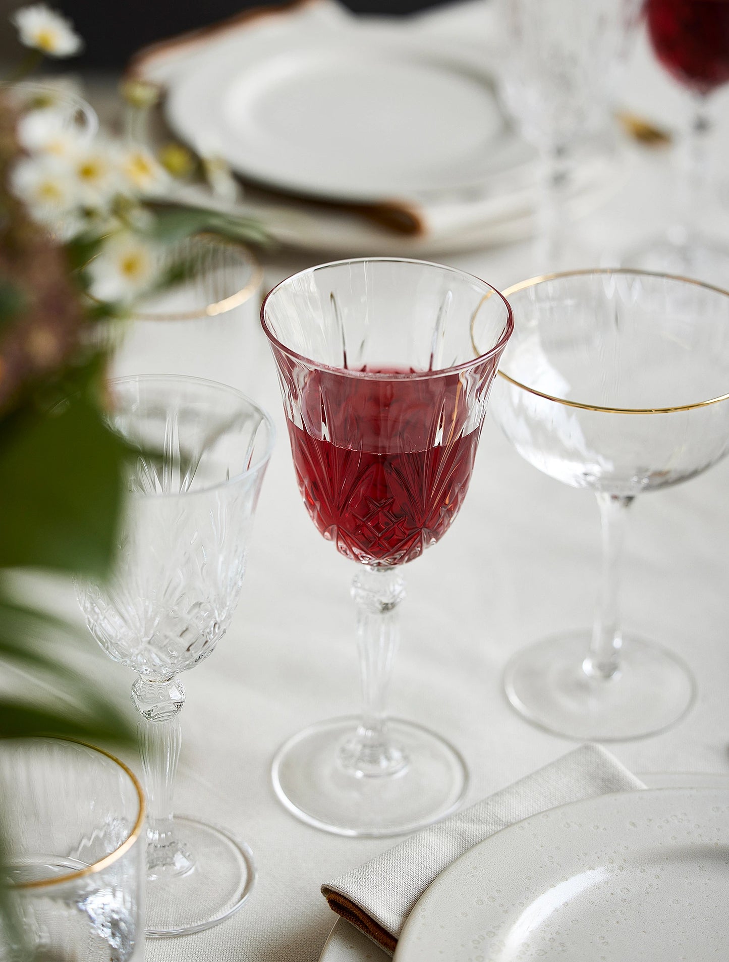 Melodia Red Wine Glass Set