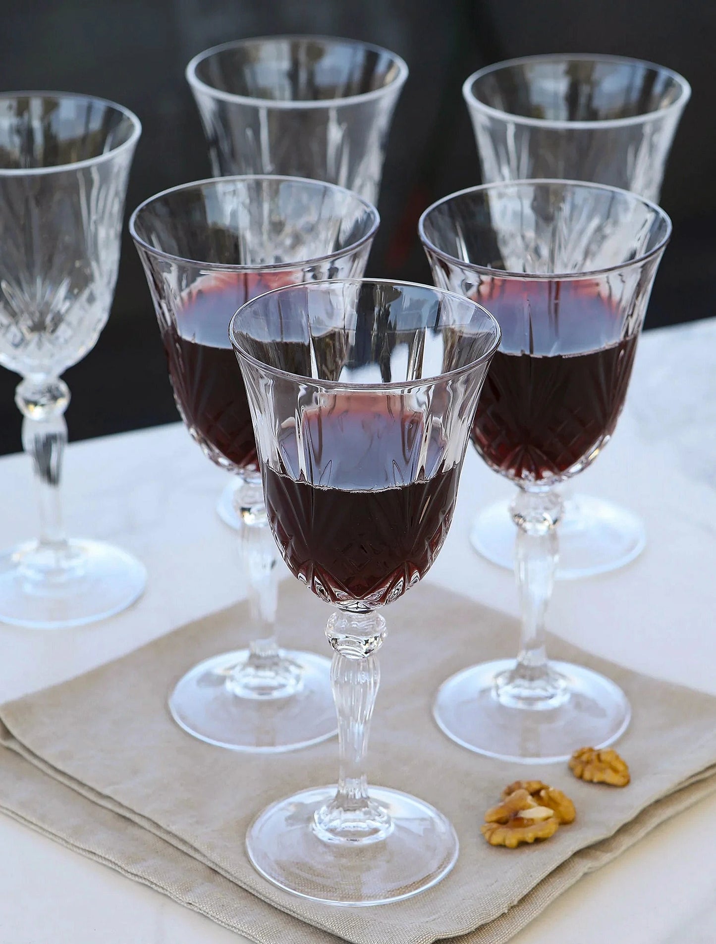 Melodia Red Wine Glass Set