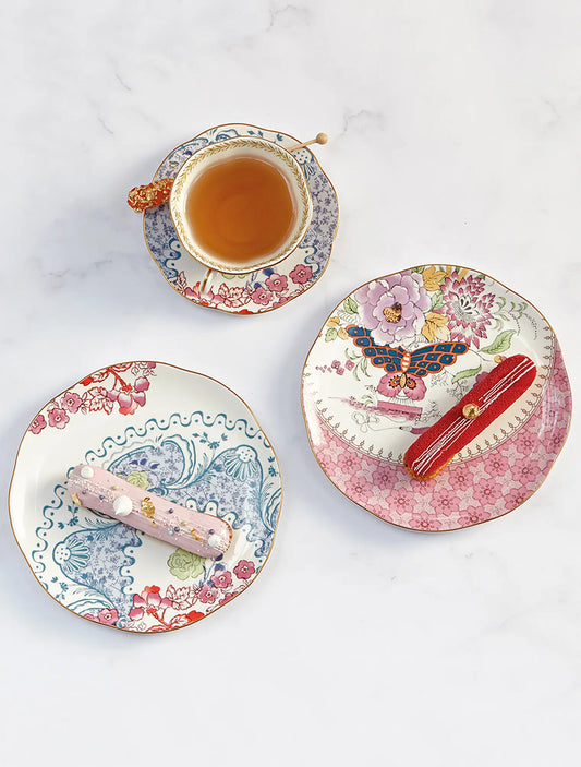 Butterfly Bloom Appetizer Plate Set